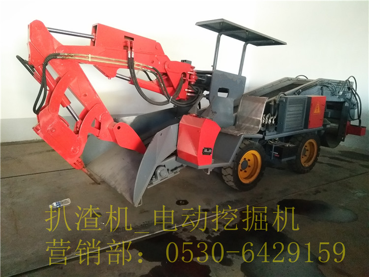 輪式皮帶破碎扒渣機